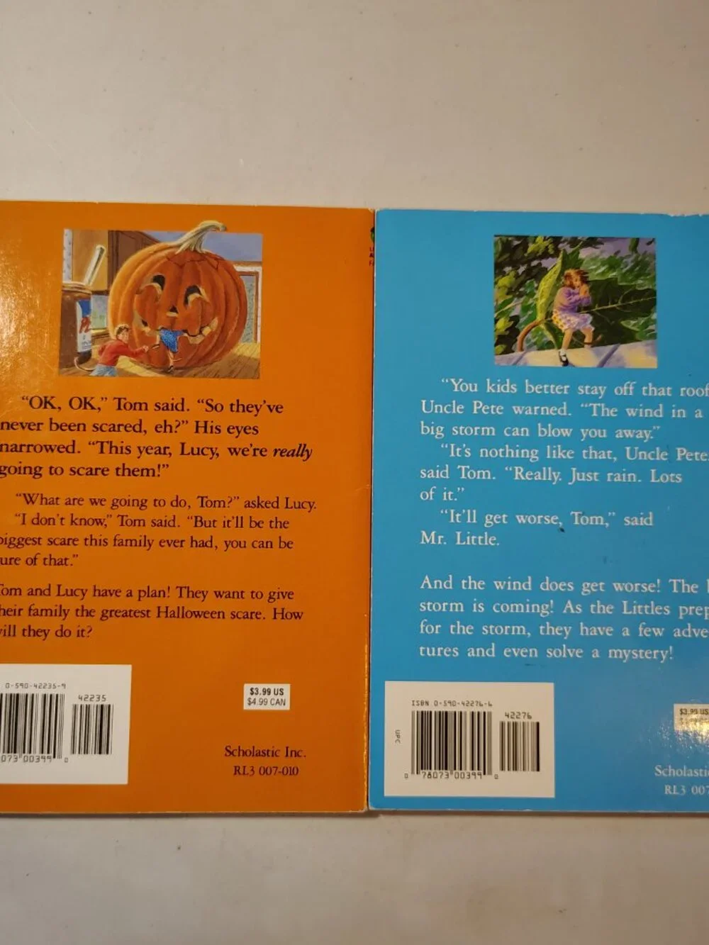 The Littles Book Series Lot Of 6 PB Chapter Books John Peterson RL3